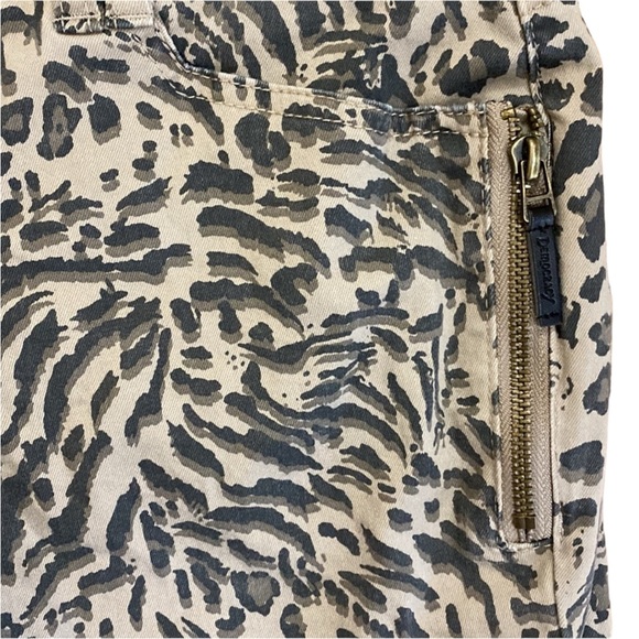 Democracy ab technology jeans animal print size 6 stretchy pants - Picture 5 of 7